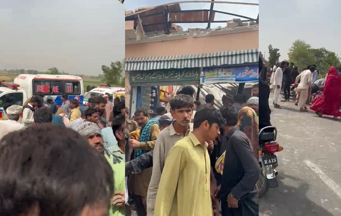 رحیم یار خان: بی آئی ایس پی رقم کی تقسیم، چھت گرنے سے 5 خواتین جاں بحق