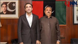 کشمور: بلاول بھٹو سے فاروق اعوان کی ملاقات، ترقیاتی منصوبوں پر بات چیت