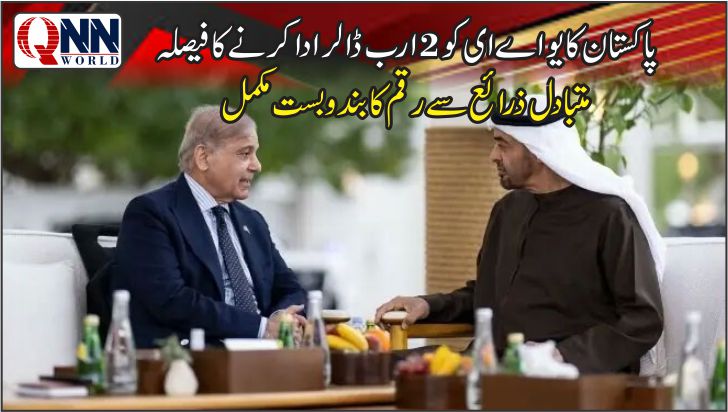 پاکستان نے یواےای کو 2 ارب ڈالر ادائیگی کا فیصلہ متبادل ذرائع سے بندوبست ہونےکو بعد کیا، ذرائع