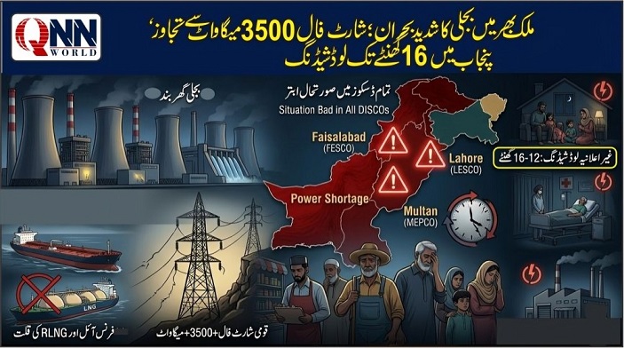 بجلی کا بحران بے قابو، غیر اعلانیہ لوڈ شیڈنگ میں خطرناک حد تک اضافہ