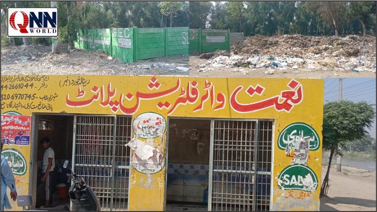 رینالہ خورد: واٹر فلٹریشن پلانٹ کے قریب قائم فلتھ ڈپو سے تعفن