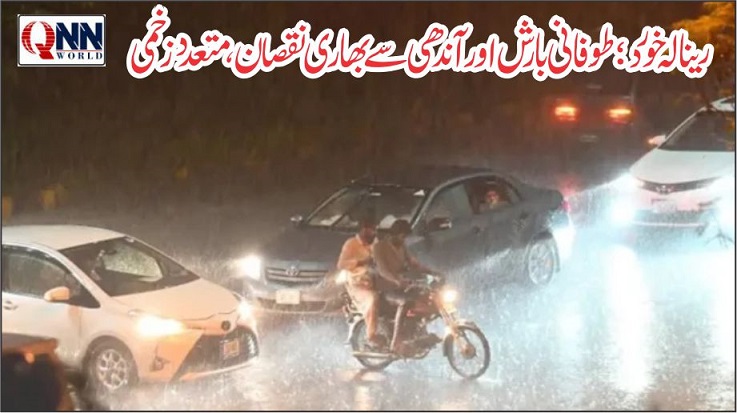 رینالہ خورد: شدید آندھی اور طوفان کی تباہ کاری، نظام زندگی درہم برہم