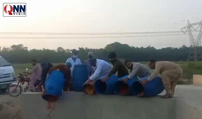 چک 23 ٹو ایل میں کارروائی، غیر معیاری مربہ جات یونٹ کو ایک لاکھ جرمانہ