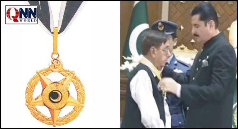 ممتاز تاجر و کالم نگار ضیاء الحق سرحدی کو شاندار خدمات پر اعلیٰ ترین سول اعزاز سے نواز دیا گیا