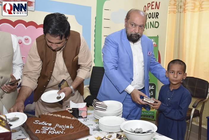 چائلڈ پروٹیکشن بیورو میں عید کی خوشیاں، بچوں کے ساتھ کیک کاٹا گیا