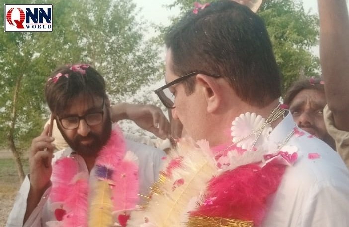 عوامی خدمت کا سفر جاری: اللہ دتہ بلوچ آبادی میں بجلی منصوبے کی افتتاحی تقریب، معززین کی شرکت
