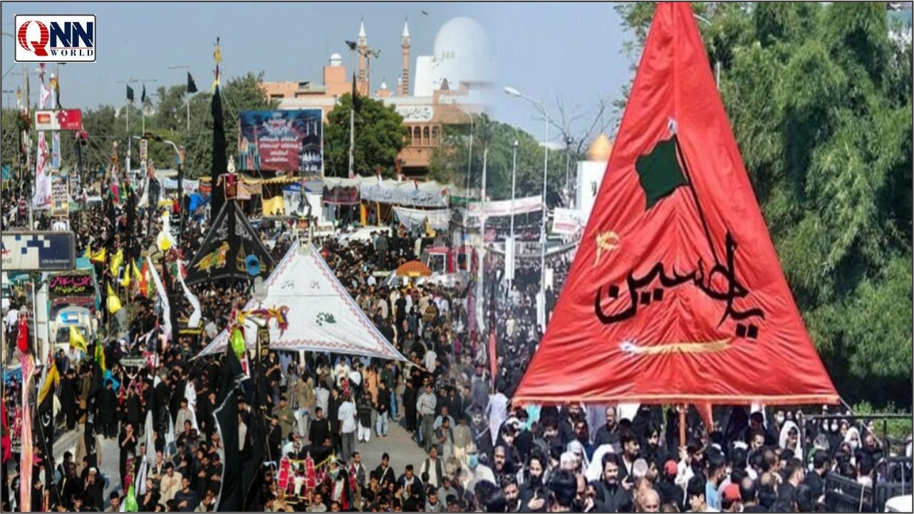 ملک بھر میں یومِ عاشورہ عقیدت و احترام سے منایا جا رہا ہے، جلوس و مجالس جاری، سکیورٹی ہائی الرٹ