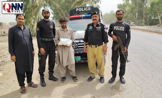 منشیات فروش گٹکے کی بھاری مقدار سمیت گرفتار، ساتھی فرار