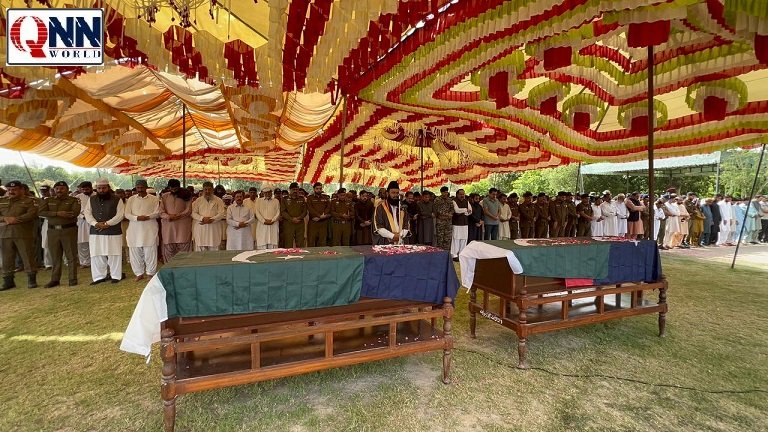 تھانہ وہوا چوکی حملہ: شہید کانسٹیبل غلام عباس اور مدثر محمود پولیس لائنز میں سپردِ خاک کے لیے روانہ