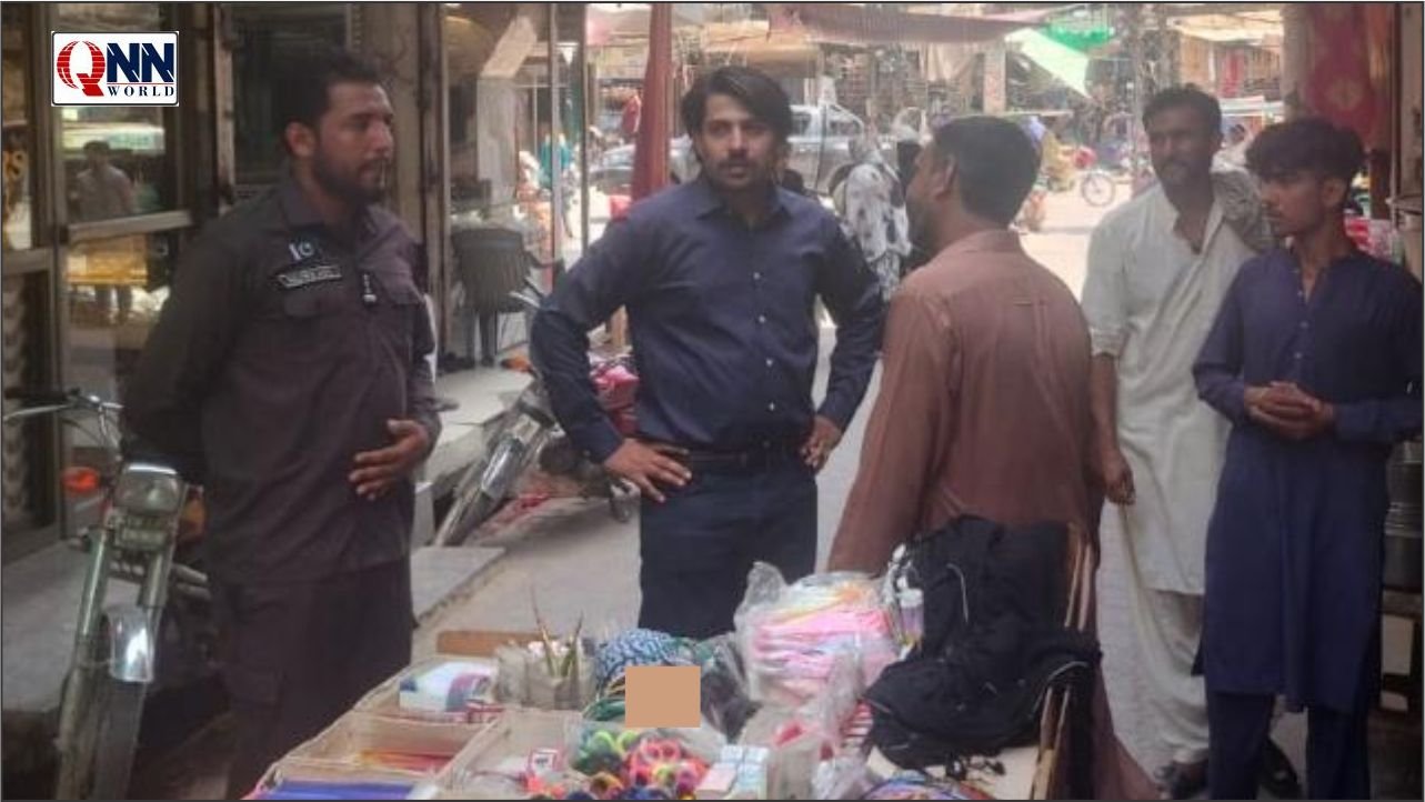 گول چوک اور 7 نمبر چونگی میں تجاوزات پر شکنجہ، خلاف ورزی پر سیلنگ اور جرمانوں کا انتباہ