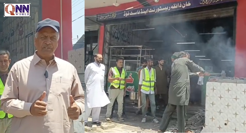 ڈپٹی کمشنر کی ہدایت پر کارروائی، سیالکوٹ میں تجاوزات کا صفایا جاری