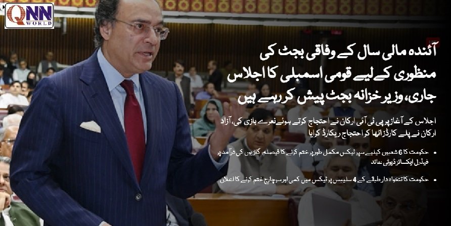 وزیر خزانہ محمد اورنگزیب نے 18 ہزار ارب روپے سے زائد کا وفاقی بجٹ پیش