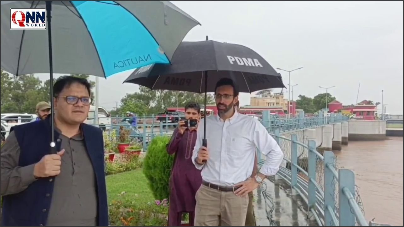 ڈی جی پی ڈی ایم اے کا دورہ سیالکوٹ، سیلابی صورتحال اور نکاسیِ آب کا جائزہ