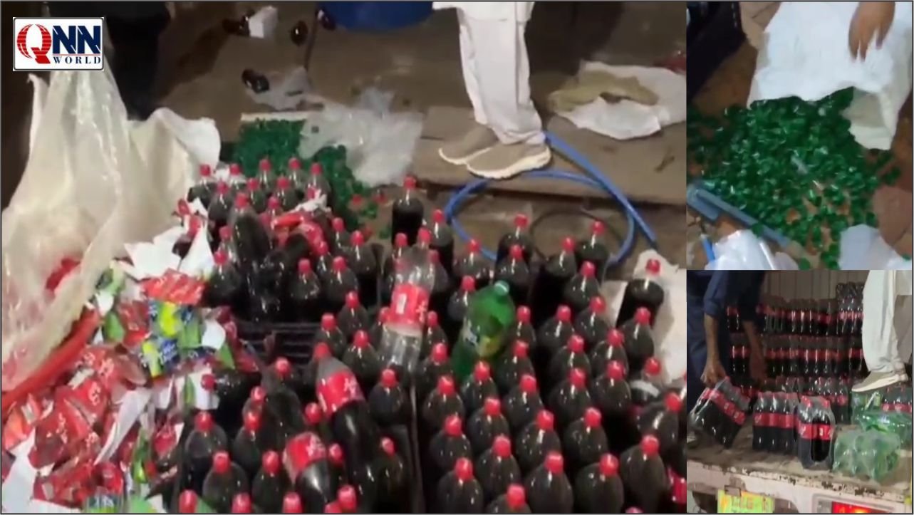بہاولپور: 1200 لیٹر جعلی مشروبات اور سامان برآمد
