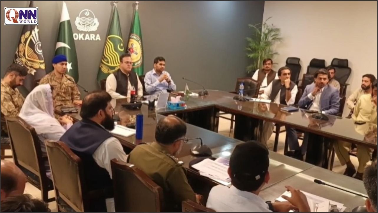 ڈپٹی کمشنر اوکاڑہ کی نیشنل ایکشن پلان پر عملدرآمد تیز کرنے کی ہدایت، اداروں کو مشترکہ اقدامات کا حکم