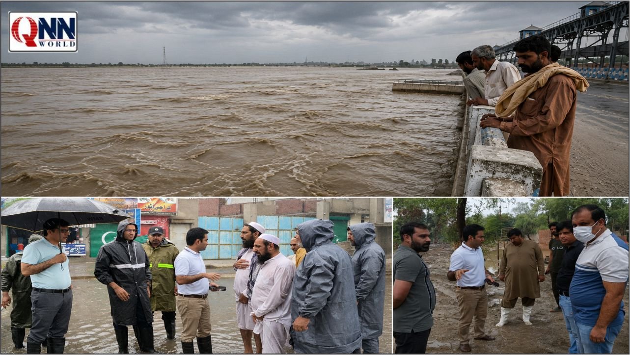 مون سون بارشیں شدت اختیار کر گئیں، دریاؤں میں پانی کی سطح بلند، متعدد اضلاع میں فلڈ الرٹ جاری