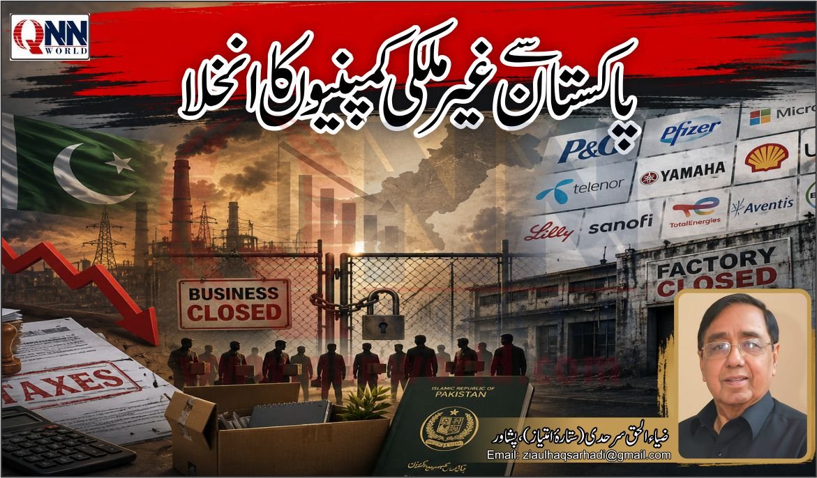 پاکستان سے غیرملکی کمپنیاں بھاگ گیئں
