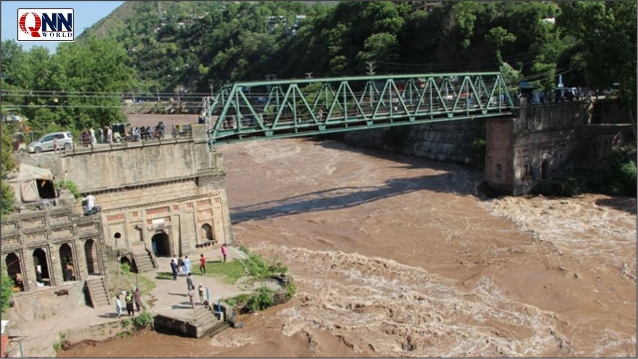 مقبوضہ کشمیر میں شدید بارشوں کے بعد سیلابی خطرہ، سیالکوٹ اور وزیرآباد میں ہائی الرٹ جاری