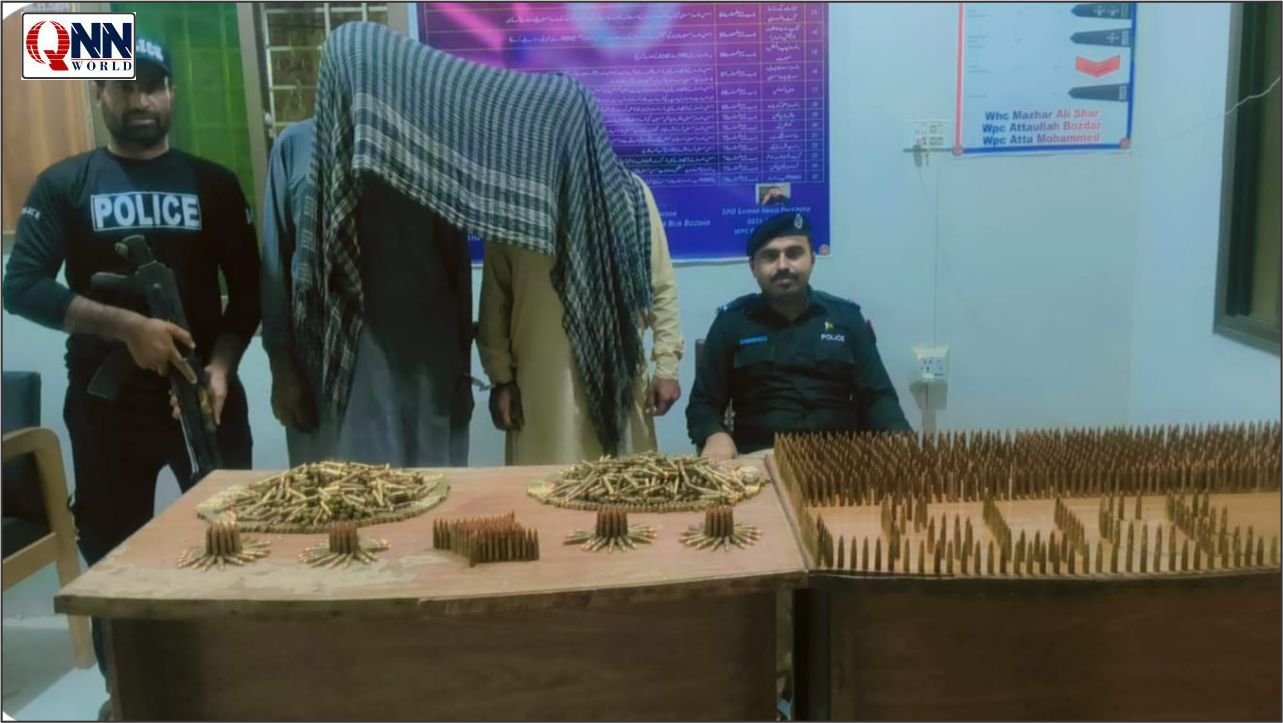 گھوٹکی میں اسلحہ اسمگلنگ کی کوشش ناکام، بھاری تعداد میں گولیاں برآمد، ایک ملزم فرار