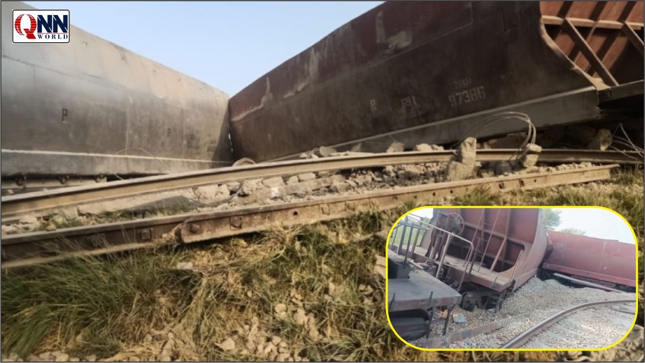 حیدرآباد: مٹیاری کے قریب مال گاڑی کی 17 بوگیاں ٹریک سے اترنے کے باعث اپ اور ڈاؤن دونوں ریلوے ٹریک بند ہوگئے۔