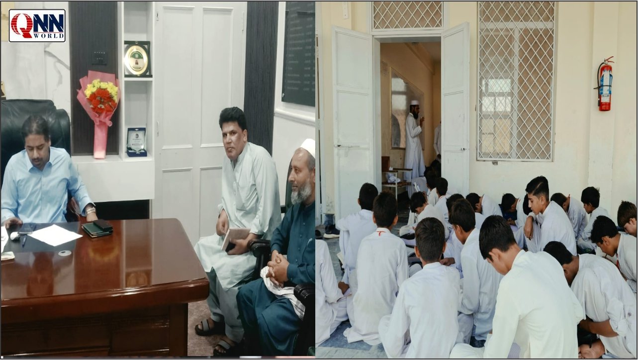 باڑہ: سکول میں کمروں، اساتذہ اور فرنیچر کی کمی کا نوٹس، ڈی ای او کو کارروائی کی ہدایت
