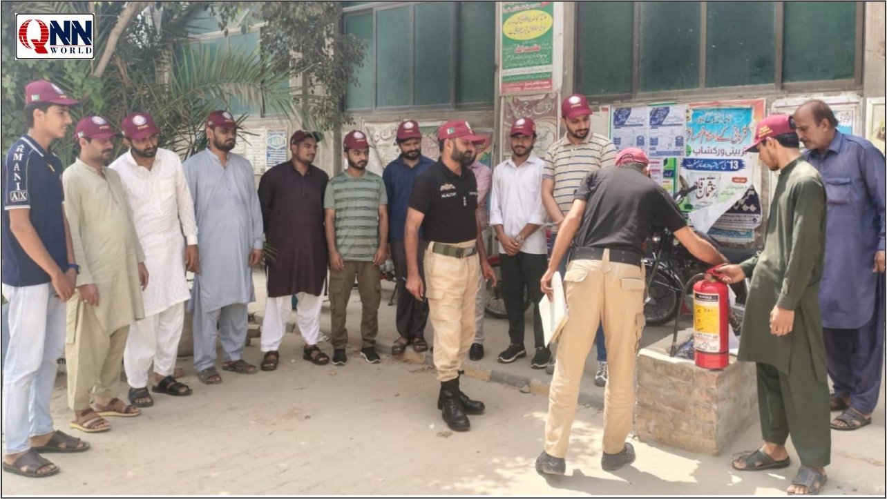 اوکاڑہ: سول ڈیفنس کی نجی ہسپتال میں فائر سیفٹی ورکشاپ، 34 اہلکاروں کی عملی تربیت