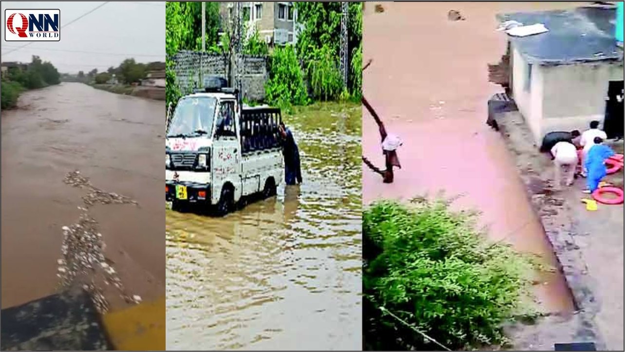 راولپنڈی اور اسلام آباد میں تیز بارش کے باعث نالہ لئی کے اطراف خطرے کے سائرن بجا دیے گئے