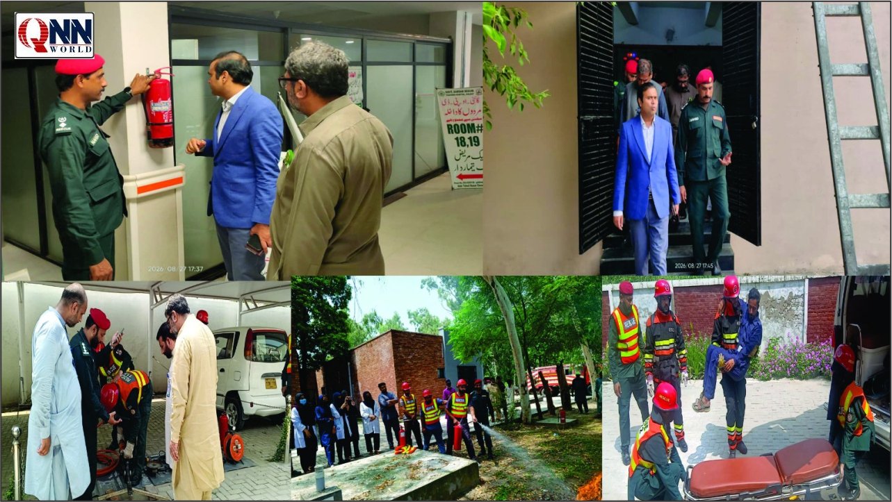 سرکاری ہسپتالوں میں ایمرجنسی سے نمٹنے کی مشقیں، ریسکیو 1122 کی عملی تربیت