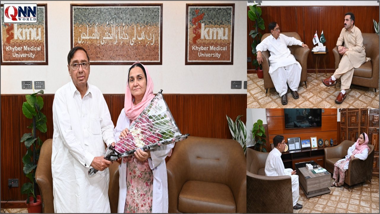 کے ایم یو کے سابق سینیٹ ممبر ضیاء الحق سرحدی کی وائس چانسلر و رجسٹرار سے ملاقات، تعاون کی یقین دہانی