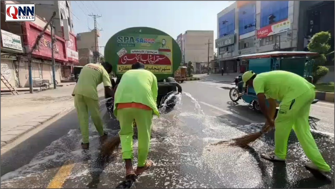 اوکاڑہ میں صفائی کا بڑا آپریشن، کچرے کے ڈھیروں کے خاتمے اور مکینیکل واشنگ کا آغاز