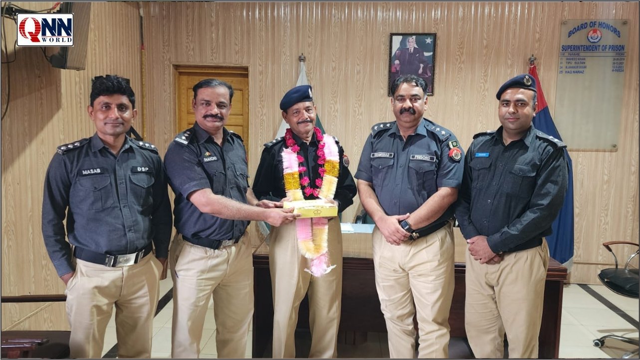 ڈسٹرکٹ جیل منڈی بہاؤالدین میں لیاقت حیات کے اعزاز میں الوداعی تقریب