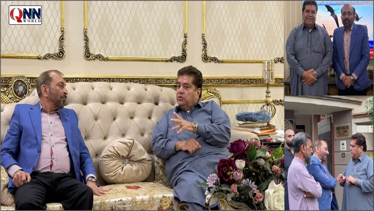 محمد زاہد اعوان کی ڈاکٹر فاروق ستار سے اہم ملاقات، نئے انتظامی یونٹس پر تبادلہ خیال
