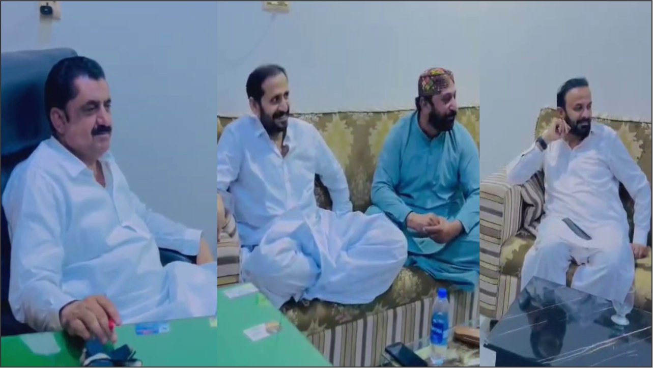 حاجی اشرف خان کھوسہ، سید نادر امام کاظمی اور امان عطاء خان بیگ کی ملاقات، اہم امور پر تبادلہ خیال