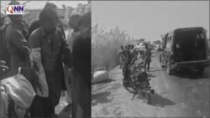 گھوٹکی: موٹر سائیکل سوار کو بچاتے ہوئے کار حادثے کا شکار