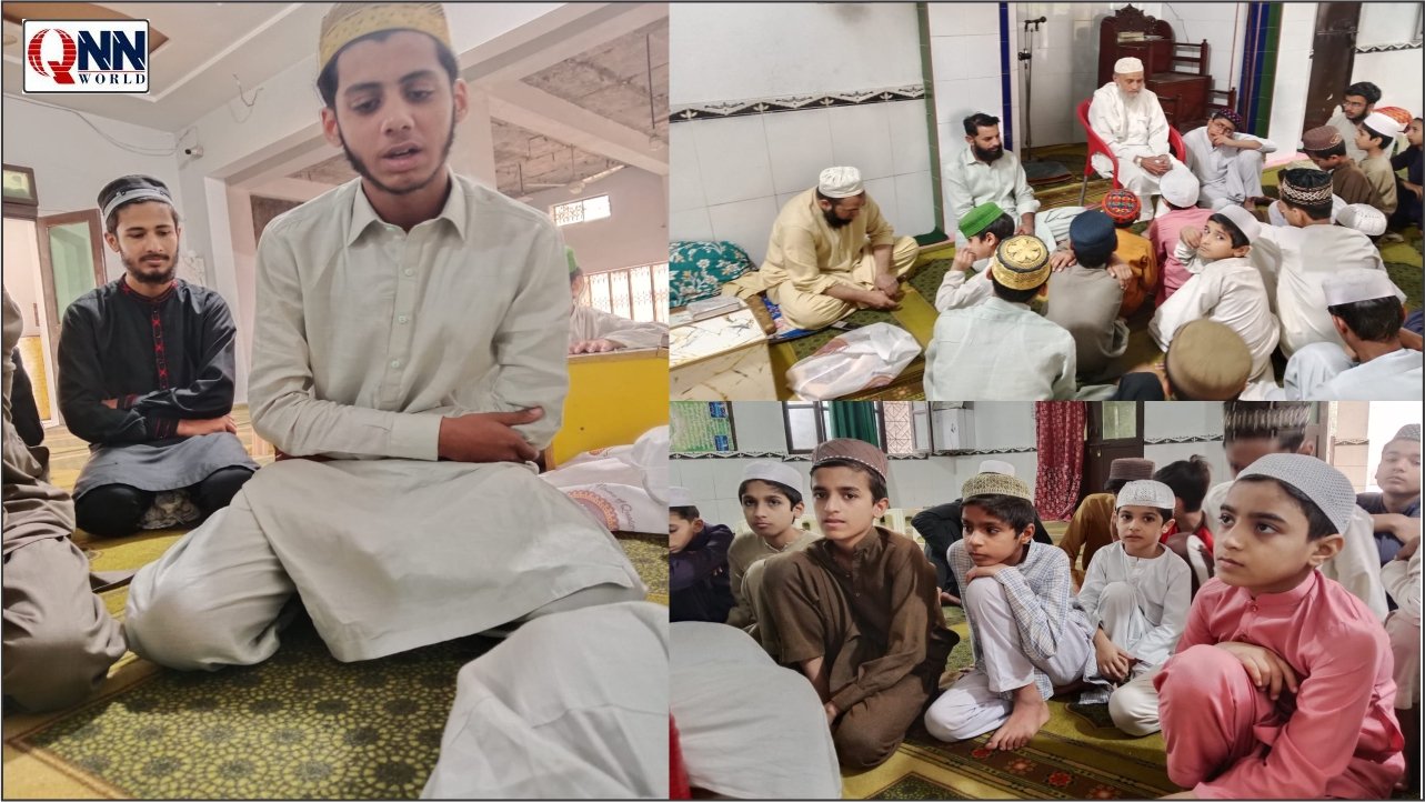 وجرانوالہ: حافظ حسن خرم کے حفظِ قرآن کی تکمیل پر دعائیہ تقریب