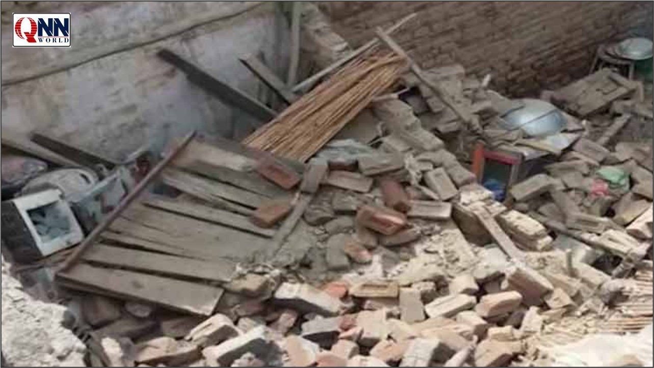 حویلی کورنگا: زیر تعمیر مکان کا لنٹر گر گیا، 2 مزدور ملبے تلے دب کر زخمی