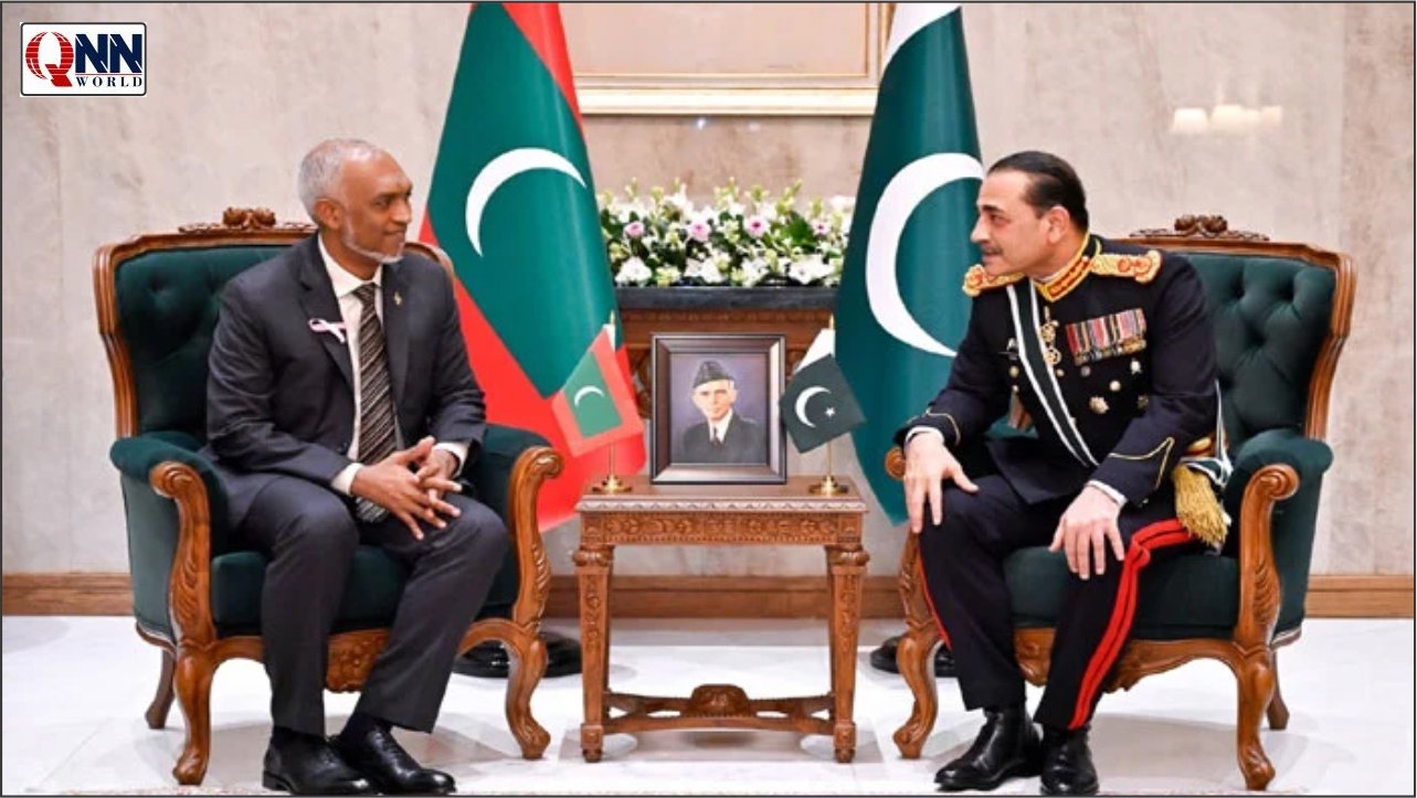 مالدیپ کے صدر کی فیلڈ مارشل عاصم منیر سے ملاقات، علاقائی سلامتی پر تبادلہ خیال