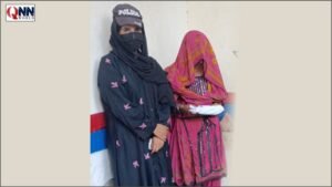 گھوٹکی: منشیات فروش خاتون ایک کلو چرس سمیت گرفتار