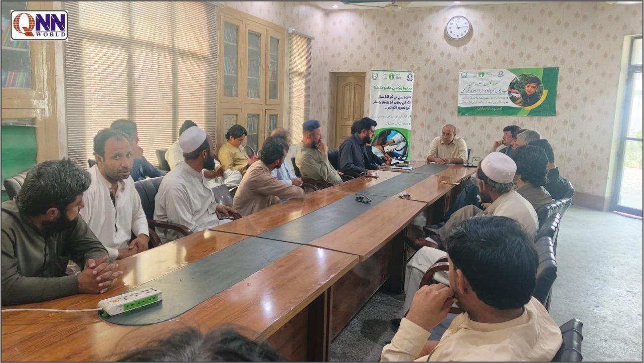 باڑہ پریس کلب میں ورلڈ پولیو ڈے کی مناسبت سے آگاہی نشست