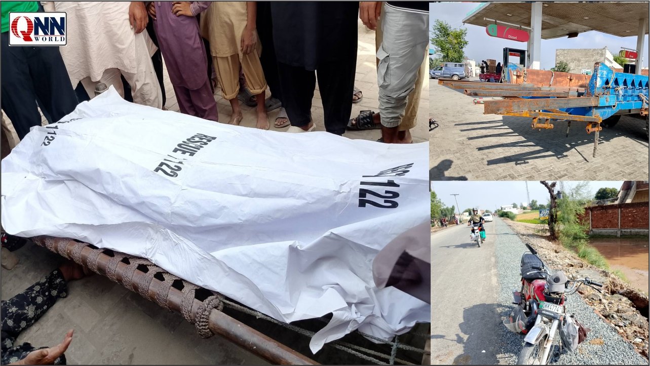 ستگھرہ اڈا کے قریب افسوسناک ٹریفک حادثہ، 14 جی ڈی کا رہائشی شہباز جاں بحق