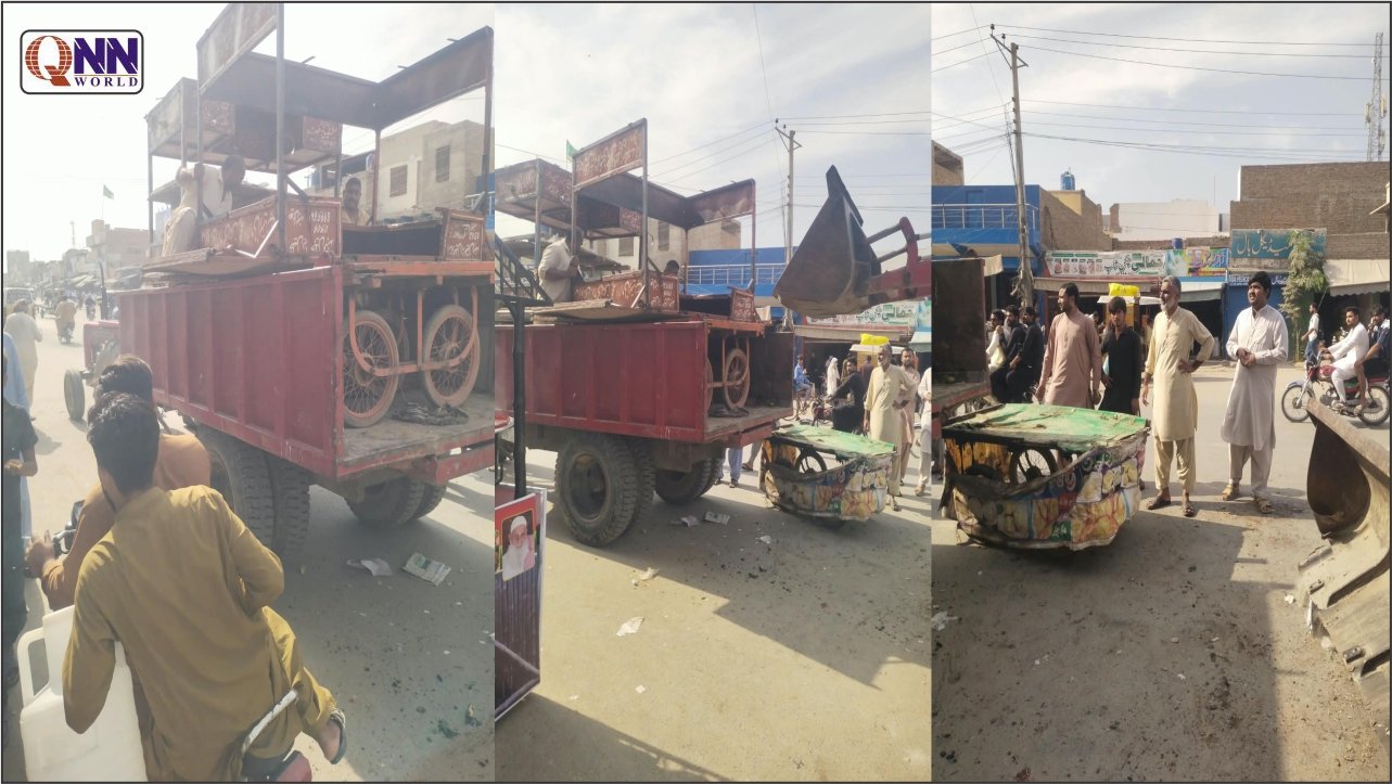 اوچ شریف میں ریڑھیاں ضبط، بھاری ٹرکوں اور ٹرالوں کی سڑکوں پر موجودگی پر شہریوں کے سوالات